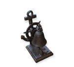 Cast Iron Wall Mount Anchor And Wheel Key Holder