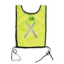 Pioneer Bib Reflective Fluorescent Lime