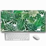 Tropical Leaf Full Desk XL Coverage Gaming And Office Mouse Pad