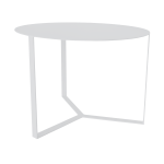 Medium Paul Coffee Table - Light Grey Ferrograin