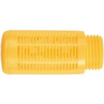 AirCraft Plastic Breather Silencer 3 8" M Orange