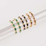 Garter Hoops - Green