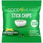 Good Heart Sour Cream & Chives Stick Chips 40G