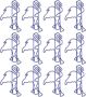 12PCS Animal Shape Paper Clips Creative Metal Office Clips For Document
