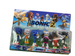 Sonic 6 Piece Figurine