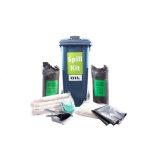 Safeway 130L Oil Wheelie Bin Spill Kit