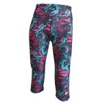 High Waist Funky 3 4 Leggings - Ama Angels - Ladies XL - 38