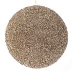 Champagne Glitter Foam Bauble 20CM