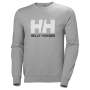 Men's Hh Logo Crew Sweatshirt - 950 Grey Melange / M
