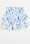 PoP Candy Smock Tiered Skirt - Blue & White