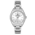 Premium Silver Dial 3 Hands Watch