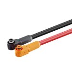 Cable Rd&blk Pack 1.8M Plugable For Lq Li-ion Batt