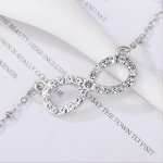Crystal Necklace Rhinestone Inlaid Women's Fashion Necklace Princess Necklace