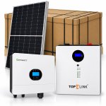 6KW Hybrid Inverter Solar Kit 5KWH Toplink Lithium Battery 8 590W Ja Solar Panels