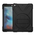 Designs Pro Shock 360 Rugged Protective And Rotative Folio For Samsung Galaxy Tab A9+ - BLACK-201535