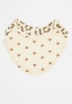 PoP Candy 2 Pack Bib Set-ecru & Brown