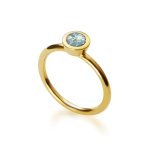 Gemstone Ring 5MM Sky
