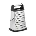 Kitchen Life 4-WAY Stainless Steel Grater Black