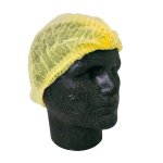 Mop Caps 21 Double Stitch Yellow
