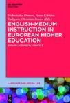 English-medium Instruction In European Higher Education Hardcover Digital Original