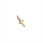 T Alphabet Charm In Yellow Gold