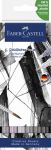 Faber-Castell Goldfaber Aqua Dual Marker Shades Of Grey 6'S