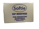 Gsp Industries Softie Serviettes 1 Ply X 3000 – Gsp-econo