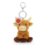 Bag Charm 12CM Highland Cow