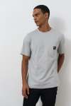 Oversized Pocket T-Shirt - XL Mushroom