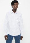 NAUTICA Urchin Print Long Sleeve Woven Shirt - Bright White