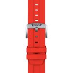 Tissot Official Red Silicone Strap Lugs 22MM
