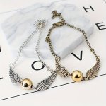 Vintage-inspired Zinc Alloy Winged Bracelet - Adjustable Casual Attire For Women