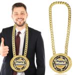 Lawjey Happy Retirement Gifts For Men Women 5.9" Retirement Medal Going Away Goodbye Farewell Gifts For Coworkers Colleague Boss