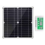20W Monocrystalline Solar Panel Kit 12V With 40A Pwm Controller