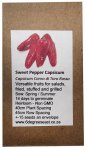 Heirloom Veg Seeds - Pepper - Corno Di Toro Rosso