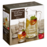 @home Contemporary Collection Glass Drink Set 7 Piece