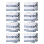 Taili 8 Pack Vacuum Storage Bags Space Saver Jumbo Cube 31X40X15 Inch Extra Large Vacuum Sealed Bags For Comforters Blankets Bed