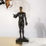 I Am Indwe Figurine - Matt Black bronze