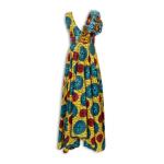 Yellow Multi Cotton Dress