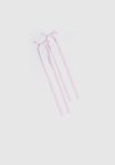 Satin Bow Hair Clips - Cherry