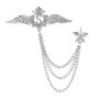 Vintage Style Brooch Pendant Suit Pin Badge