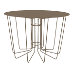 Nested Coffee Table - Mocha Bronze Gold Ferro