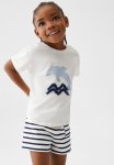 T-Shirt Delfin - Off White