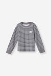 BOYS Long Sleeve Tee - 10 Charcoal