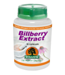 Willow - Billberry Extract 50 Capsules