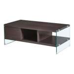 Smte Tv Stand- Dark Brown With Keychain