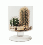 Footed Cylinder 26CM H X 20CM W