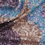 Tulle With Multi Sequince -1
