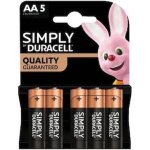 Duracell Batt Simply Aa 5