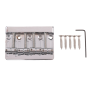 4 String Hardtail Bridge For Jazz Chrome 201B-4 Badass